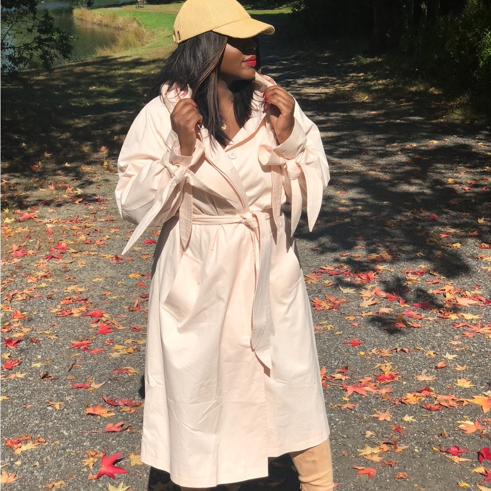 Asos hooded Trench